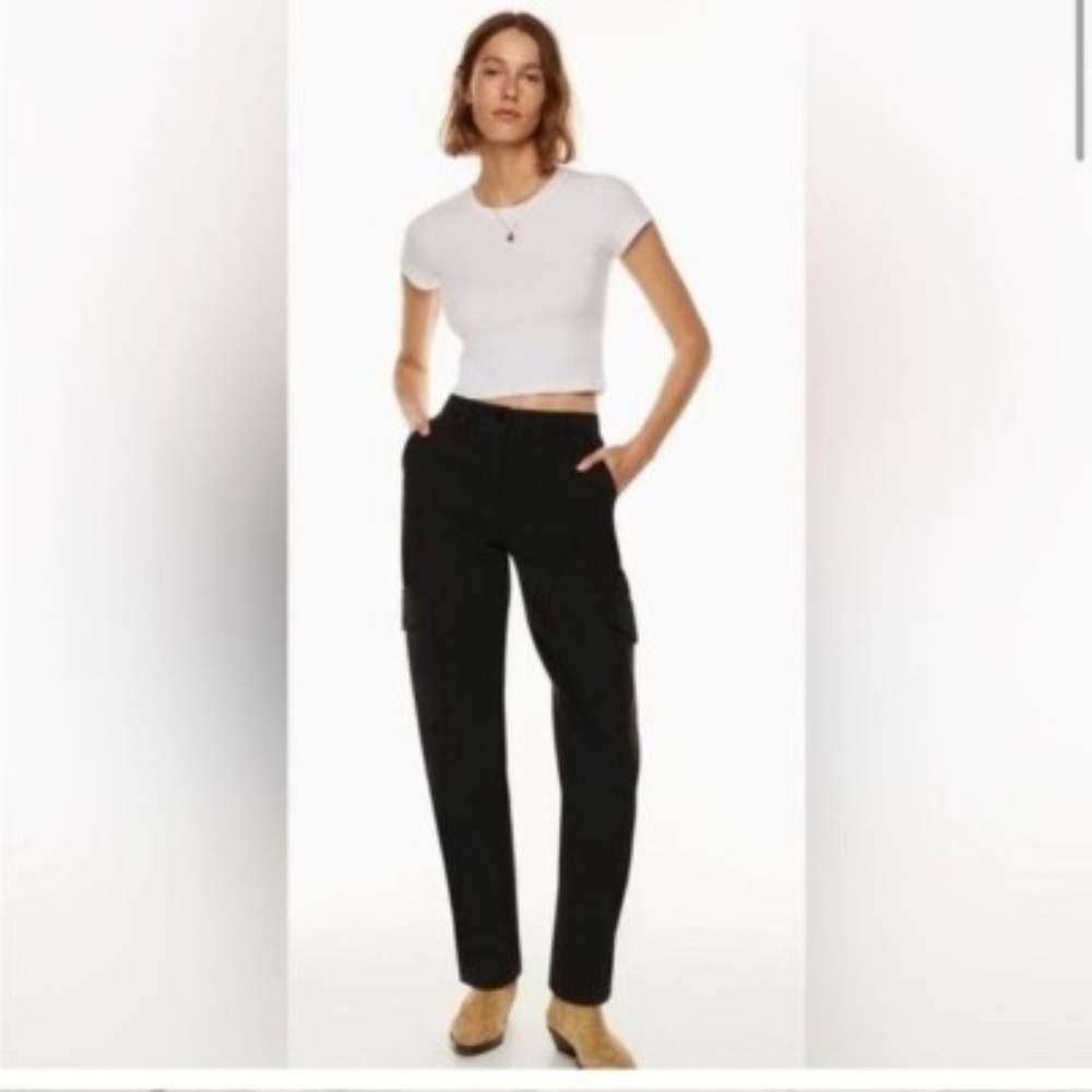 Aritzia Black Cargo Pant